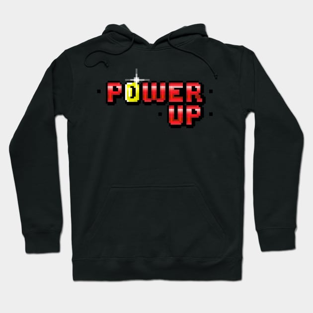 Power UP! Hoodie by The darkcartoon